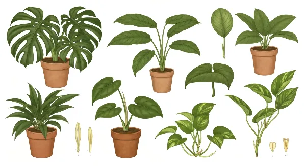 Diverses applications de la sphaigne pour les plantes d'intérieur