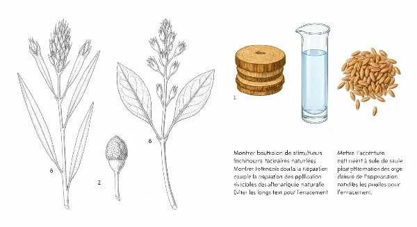 Stimulateurs racinaires naturels : eau de saule et grains de blé pour boutures