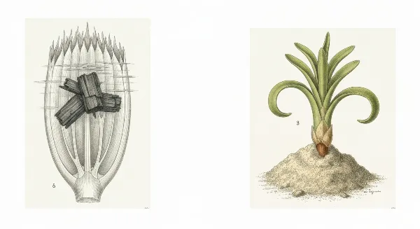 Différentes boutures dans l'eau, le terreau et le sable, illustrant les milieux de culture.